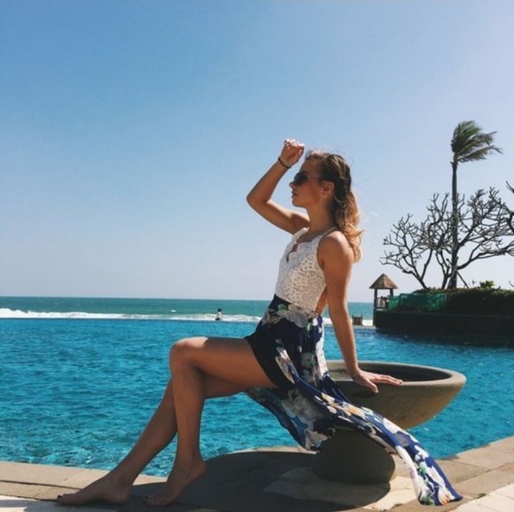 Temporarily Restocked! Strappy Summer Maxi - Picture 3 of 8